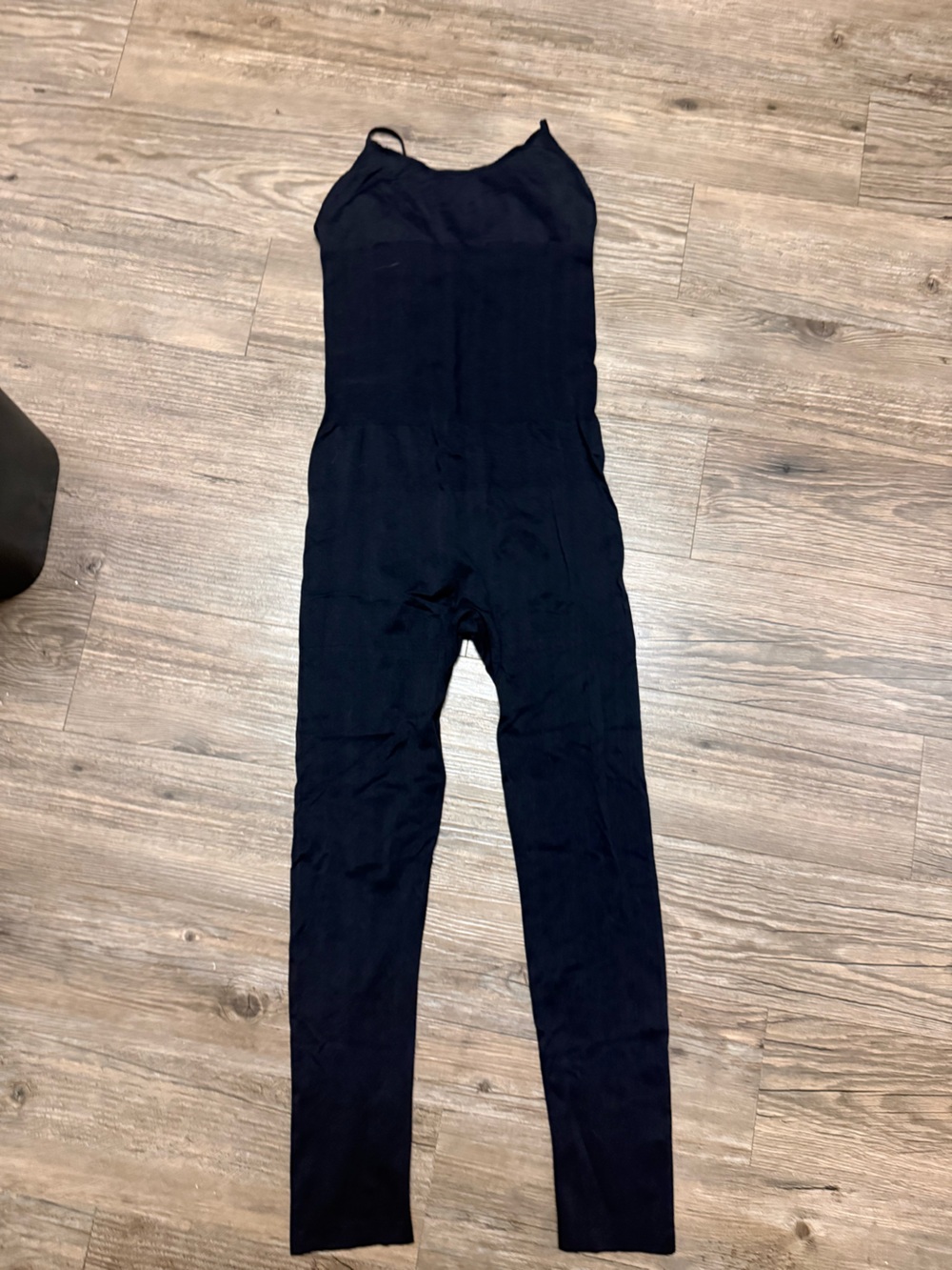 Women’s Black Stretch Leggings Jumpsuit